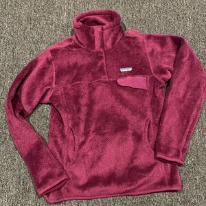 Patagonia Women's Sweater in purple tone.